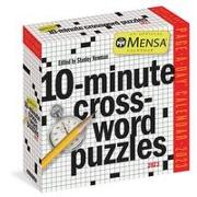 Mensa 10-Minute Crossword Puzzles Page-A-Day Calendar 2023