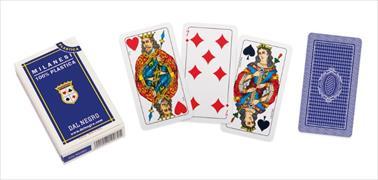 Milanesi Spielkarten blau