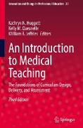 An Introduction to Medical Teaching