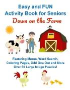 Easy and FUN Activity Book for Seniors Down on the Farm