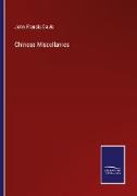 Chinese Miscellanies