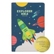 CSB Explorer Bible for Kids, Blast Off Leathertouch