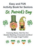Easy and FUN Activity Book for Seniors St. Patrick's Day
