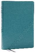 NKJV, Word Study Reference Bible, Leathersoft, Turquoise, Red Letter, Comfort Print