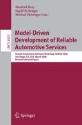 Model-Driven Development of Reliable Automotive Services