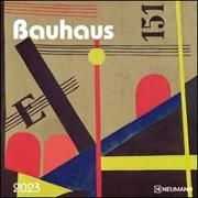 Bauhaus 2023 - Wand-Kalender - Broschüren-Kalender - 30x30 - 30x60 geöffnet - Kunst-Kalender