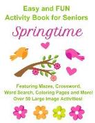 Easy and FUN Activity Book for Seniors Springtime