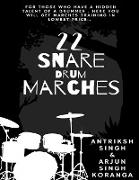 22 Snare Drum Marches