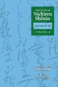 Writings of Nichiren Shonin Doctrine 3