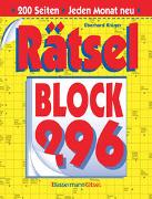 Rätselblock 296 (5 Exemplare à 2,99 €)