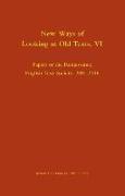 New Ways of Looking at Old Texts, VI – Papers of the Renaissance English Text Society 2011–2016