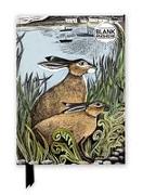 Angela Harding: Rathlin Hares (Foiled Blank Journal)