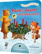 Mein Puste-Licht-Buch: Advent, Advent, ein Lichtlein brennt