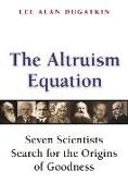 The Altruism Equation