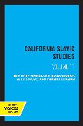 California Slavic Studies, Volume XI