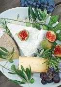 Käse, Oliven und Kräuter/ Frog Art