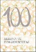 Doppelkarte. 100 (Alles Gute zum Geburtstag) Kerstin