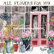 Postkarte. Flowers foryou (Blumenladen)