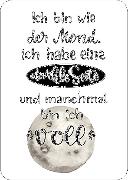 Ich bin wie der Mond...(Handlettering)