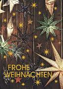 Postkarte. Frohe Weihnachten (Sterne), Martina Car