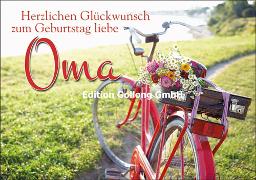 Zum Geburtstag Oma (Fahrrad) Plainpictur