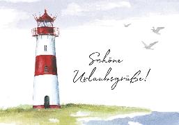 Postkarte Leuchtturm