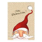 Postkarte. Weihnachtsmann