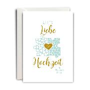 MP-Yay 1/1 B6hd/B6, Letterpr. 2fbg. Alles Liebe zur Hochzeit