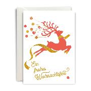 MP-Yay-Weihnachten 1/1 B6hd/B6, LP 2fbg. Springender Hirsch