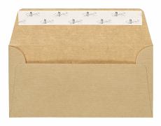 Fine Paper - Haftklebe-BU DL, Natura Kraft, 125 g/m²