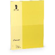 Coloretti-5er Pack Karten B6 hd-pl 225g/m², goldgelb