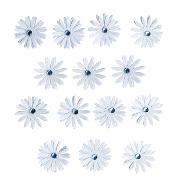 Sticker Einzelblüten, hellblau
