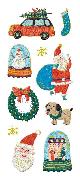 W-Happy Sticker - Weihnachts-Accessoires