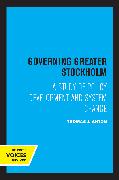 Governing Greater Stockholm