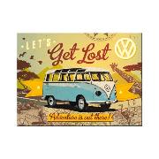 Magnet. VW Bulli - Let's Get Lost, Volkswagen