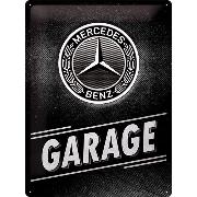 Blechschild. Mercedes-Benz - Garage