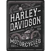 Blechschild. Harley-Davidson - Motorcycles Eagle