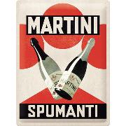Blechschild. Martini - Spumanti