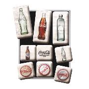 Magnet Set. Coca-Cola - BottleTimeline