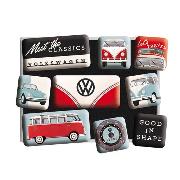 Magnet Set. VW - Meet TheClassics, Volkswagen