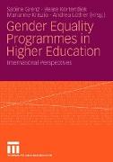 Gender Equality Programmes in Higher Education