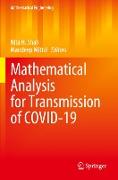 Mathematical Analysis for Transmission of COVID-19