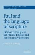 Paul and the Language of Scripture