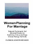 Women Planning for Marriage