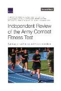 Independent Review of the Army Combat Fitness Test: Summary of Key Findings and Recommendations