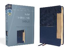 Niv, Thinline Bible, Leathersoft, Blue, Red Letter, Comfort Print