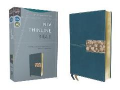 Niv, Thinline Bible, Leathersoft, Teal, Red Letter, Comfort Print