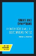 Signs and Symptoms