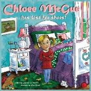 Chloee McGue has lost her shoes!