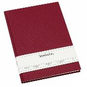 Notizbuch Classic A4 blanko burgundy